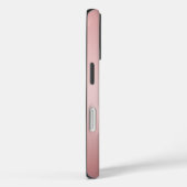 Girly Rose Gold Ombre Personalized Name Case-Mate iPhoneケース (裏面 / 右)