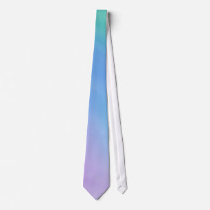 Girly Soft Rainbow Sky ネクタイ