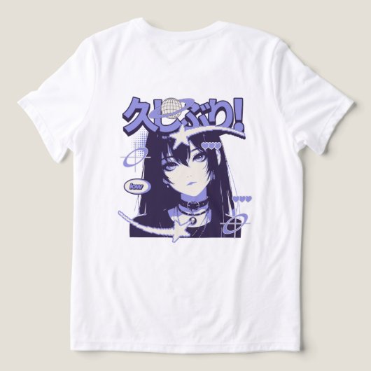 Girly Y2k T-Shirt トライブレンドＴシャツ (デザイン裏面)