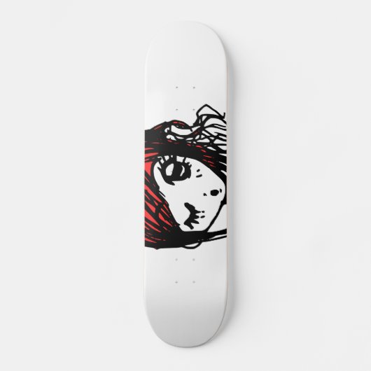 GirlyBoard スケートボード (正面)