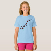 Gir's Ladybug Art Tank Top Ladybug Ladybird Shirts Tシャツ (正面フル)
