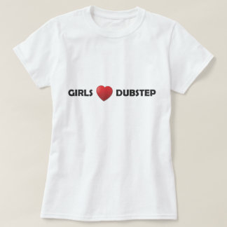 GirslのハートDubstep Tシャツ