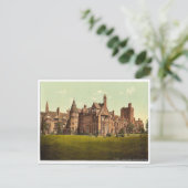 Girton College、Cambridge、EnglandヴィンテージPhotoch ポストカード (スタンド正面)