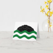 Girvan flag カード (黄色い花)