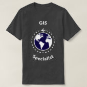 GISスペシャリスト Tシャツ (デザイン正面)