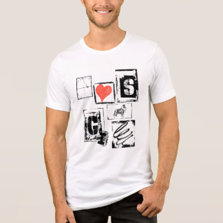 GIS ハート RT1 トライブレンドＴシャツ