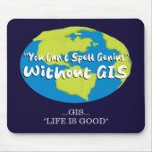 GIS、地理空間マウスパッド マウスパッド (正面)
