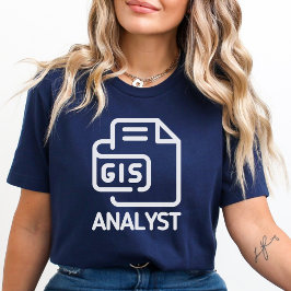 Gis Analyst、Shapefile、Gis Specialist、Geospatial Tシャツ