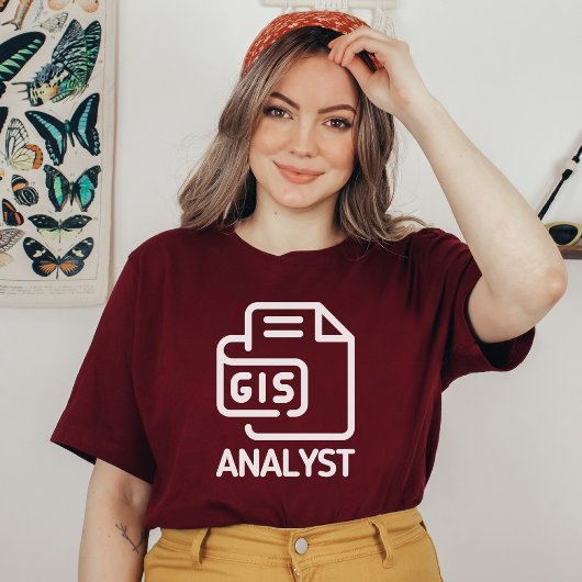 Gis Analyst、Shapefile、Gis Specialist、Geospatial Tシャツ