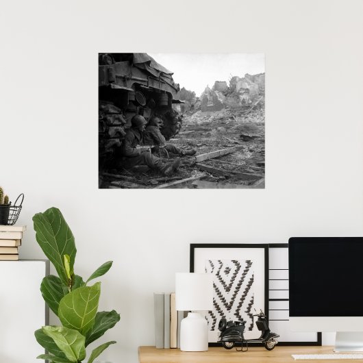 GI's at Geich, 1944 ポスター (ホームオフィス)