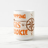 GIS, Geodesy, Surveyor drink コーヒーマグカップ (中央)