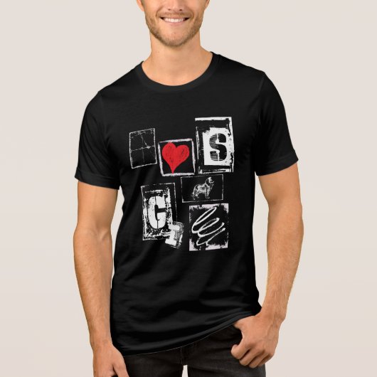 GIS Heart RT1.B トライブレンドTシャツ (正面)