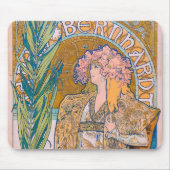 Gismonda, Sarah Bernhardt, Mucha マウスパッド (正面)