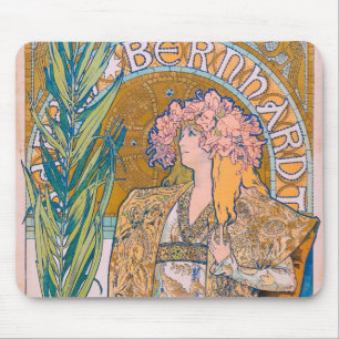 Gismonda, Sarah Bernhardt, Mucha マウスパッド