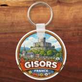 Gisors France  キーホルダー (正面)
