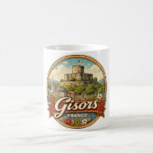 Gisors France コーヒーマグカップ (中央)