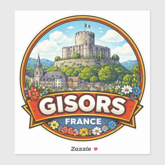 Gisors France  シール (シート)