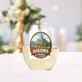 Gisors France  ステムなしワイングラス
