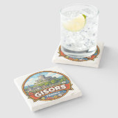 Gisors France  ストーンコースター (横)