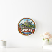 Gisors France  ラウンド壁時計 (ホーム)
