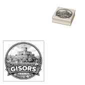 Gisors France  ラバースタンプ (押印)