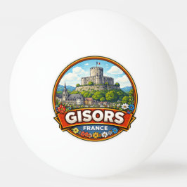 Gisors France  卓球ボール