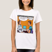 GIST不治のがんには治療法がない Tシャツ (正面)