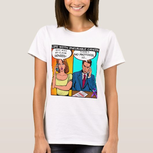 GIST否認された保険金 Tシャツ (正面)