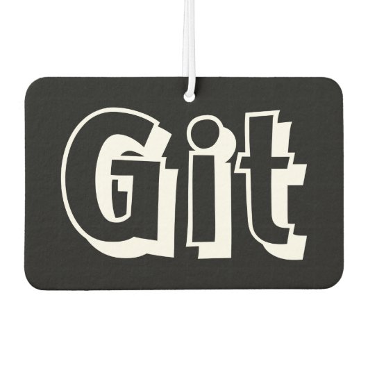 Gitエアーフレッシュナー カーエアーフレッシュナー (正面)