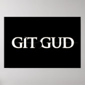 Git Gudポスター ポスター (正面)