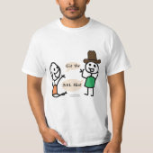 Git Yer 38L Cowboy Hat T-Shirt by RoseWrites Tシャツ (正面)