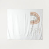 GITAパステルボホレインボーベビーシャワー タペストリー (正面(横))