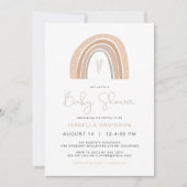 GITAパステルレインボーベビーシャワー招待状 招待状 (正面)