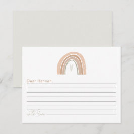 GITAボホパステルレインボー1stバースデータイムカプセル エンクロージャーカード