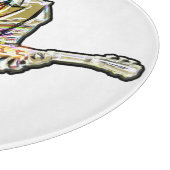 Gitarren Blues Mann - Feel it  カッティングボード (角)