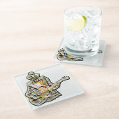 Gitarren Blues Mann - Feel it  ガラスコースター (アングル)