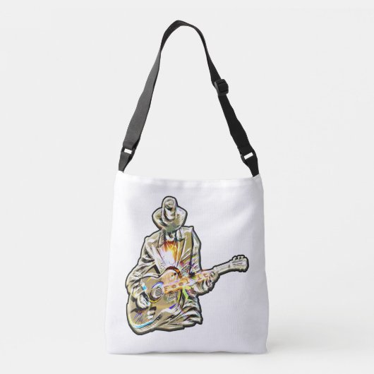 Gitarren Blues Mann - Feel it   クロスボディバッグ (裏面)