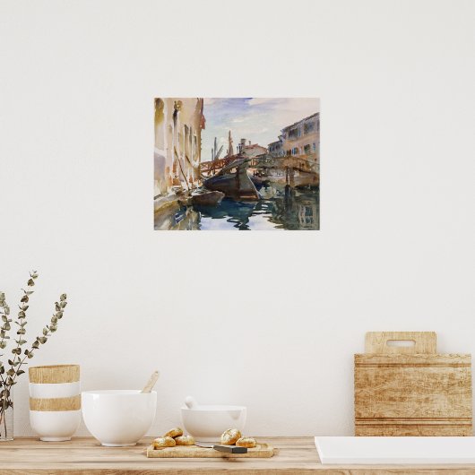 Giudecca (1913) by John Singer Sargent ポスター (キッチン)