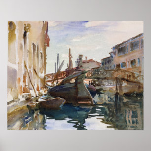 Giudecca (1913) by John Singer Sargent ポスター