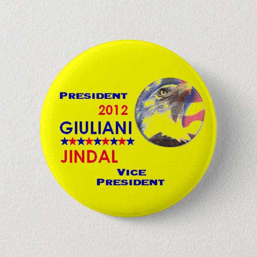 GIULIANI JINDAL 2012ボタン 缶バッジ (正面)