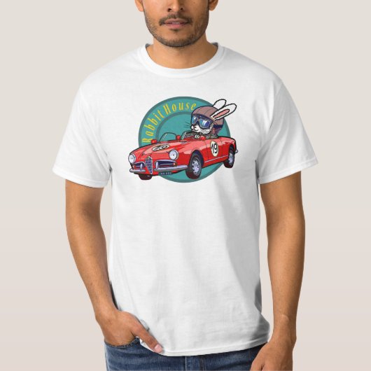 Giulietta Spider - 白 Tシャツ (正面)