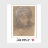 Giulio Cesare Procaccini – 女性姿の頭 シール (シート)