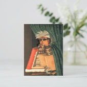 Giuseppe Arcimboldo - – 図書館員 ポストカード (スタンド正面)