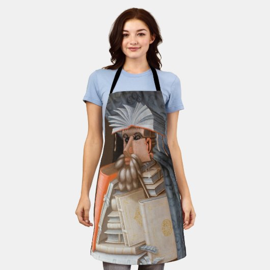 Giuseppe Arcimboldo - The Librarian エプロン (着用した状態)