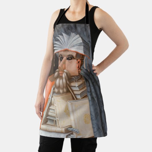 Giuseppe Arcimboldo - The Librarian エプロン (インサイチュ)