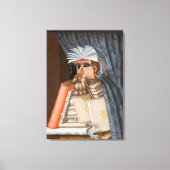 Giuseppe Arcimboldo - The Librarian キャンバスプリント (正面)