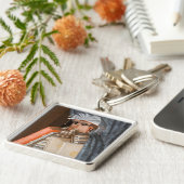 Giuseppe Arcimboldo - The Librarian キーホルダー (側面)