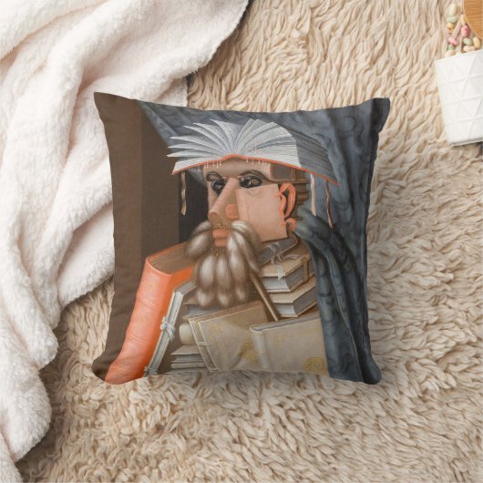 Giuseppe Arcimboldo - The Librarian クッション (ブランケット)