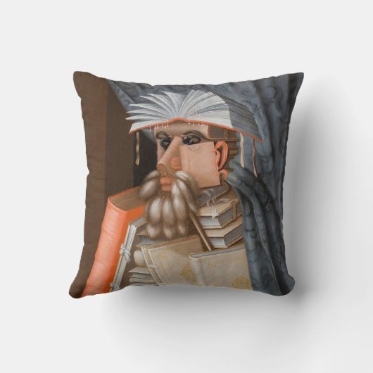 Giuseppe Arcimboldo - The Librarian クッション (裏面)