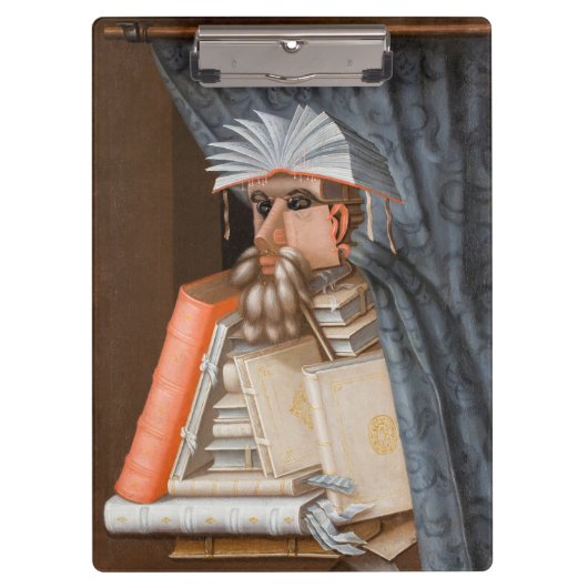 Giuseppe Arcimboldo - The Librarian クリップボード (正面)